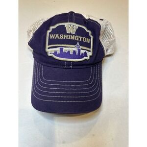 Washington Huskies Zephyer Washed Relaxed SnapBack NCAA Hat